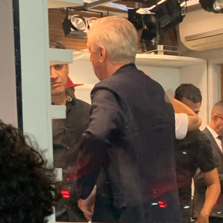 Cobertura Ancelotti  Maracanã